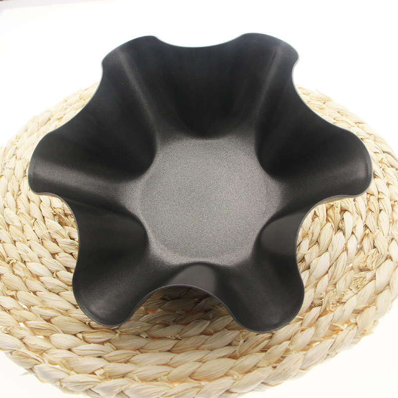 Baking Mold 6-Inch Non-Stick Baking Bowl Barbecue Bowl Six-Petal Flower Bowl Flower-Shaped Cake Mold Petal Mold Creative