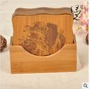 Factory direct illustration style coaster Potholder coffee cup mat non-slip coaster Korea air coaster