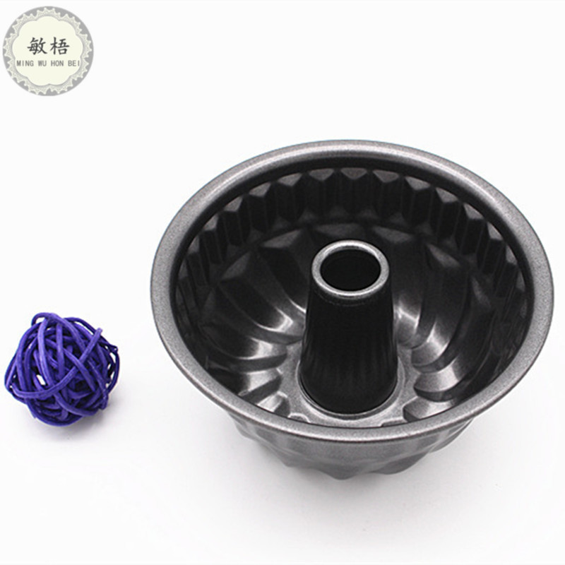 Baking Mold Bread Fruit Pie Baking Tray 4 Inch round Live Bottom Chrysanthemum Non-Stick Surface Cake Mold Wholesale