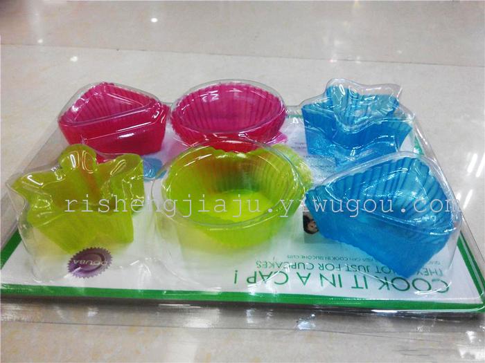 Multi shape soft silicone cake mold DIY baking mold RS-8185 Multi shape soft silicone cake mold DIY baking mold RS-8185