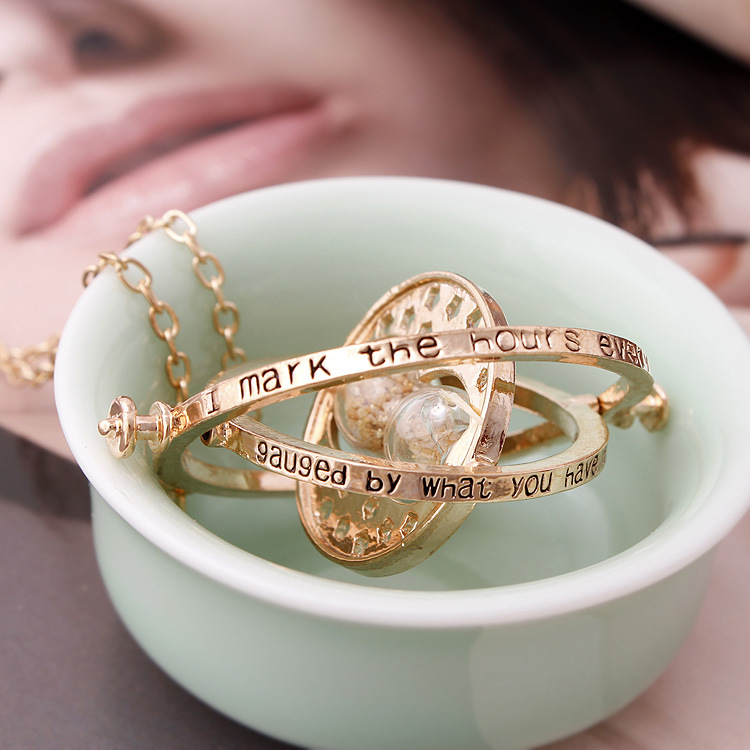 European and American Jewelry Time Time Converter Hourglass Necklace Accessories Factory Wholesale European and American Jewelry Time Time Converter Hourglass Necklace Accessories Factory Wholesale