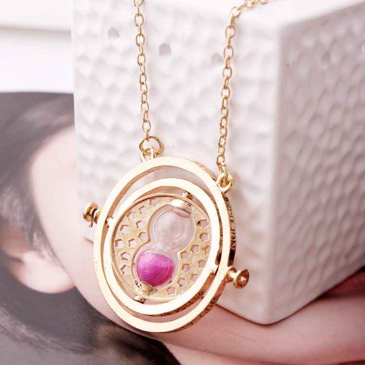 European and American Jewelry Time Time Converter Hourglass Necklace Accessories Factory Wholesale European and American Jewelry Time Time Converter Hourglass Necklace Accessories Factory Wholesale