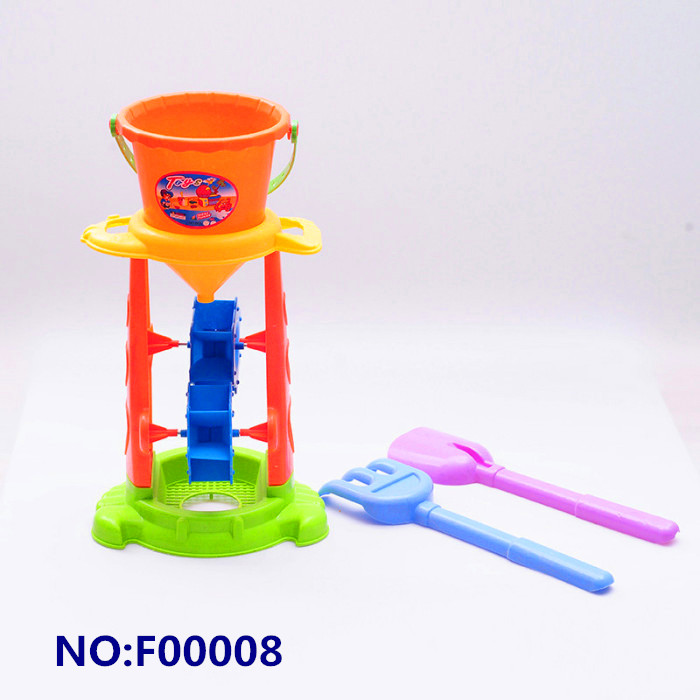 The new children's toys, hourglass with sand tools four sets of beach toys The new children's toys, hourglass with sand tools four sets of beach toys
