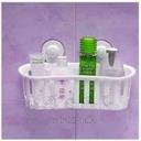 Bathroom wall-powerful cupule bathroom storage shelves bath storage basket basket litter baskets of plastic