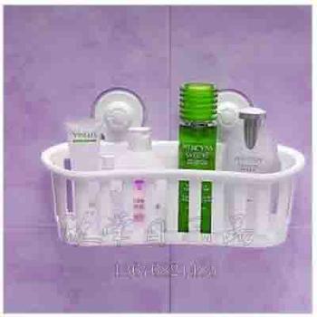 Bathroom wall-powerful cupule bathroom storage shelves bath storage basket basket litter baskets of plastic
