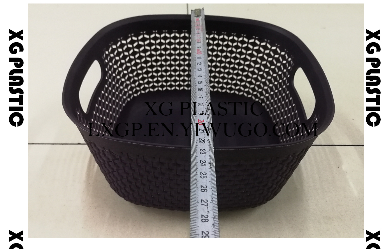 storage basket with cover 3 size fashion designer square hollow home organizer bin PP baskets fruit wash drain basket storage basket with cover 3 size fashion designer square hollow home organizer bin PP baskets fruit wash drain basket