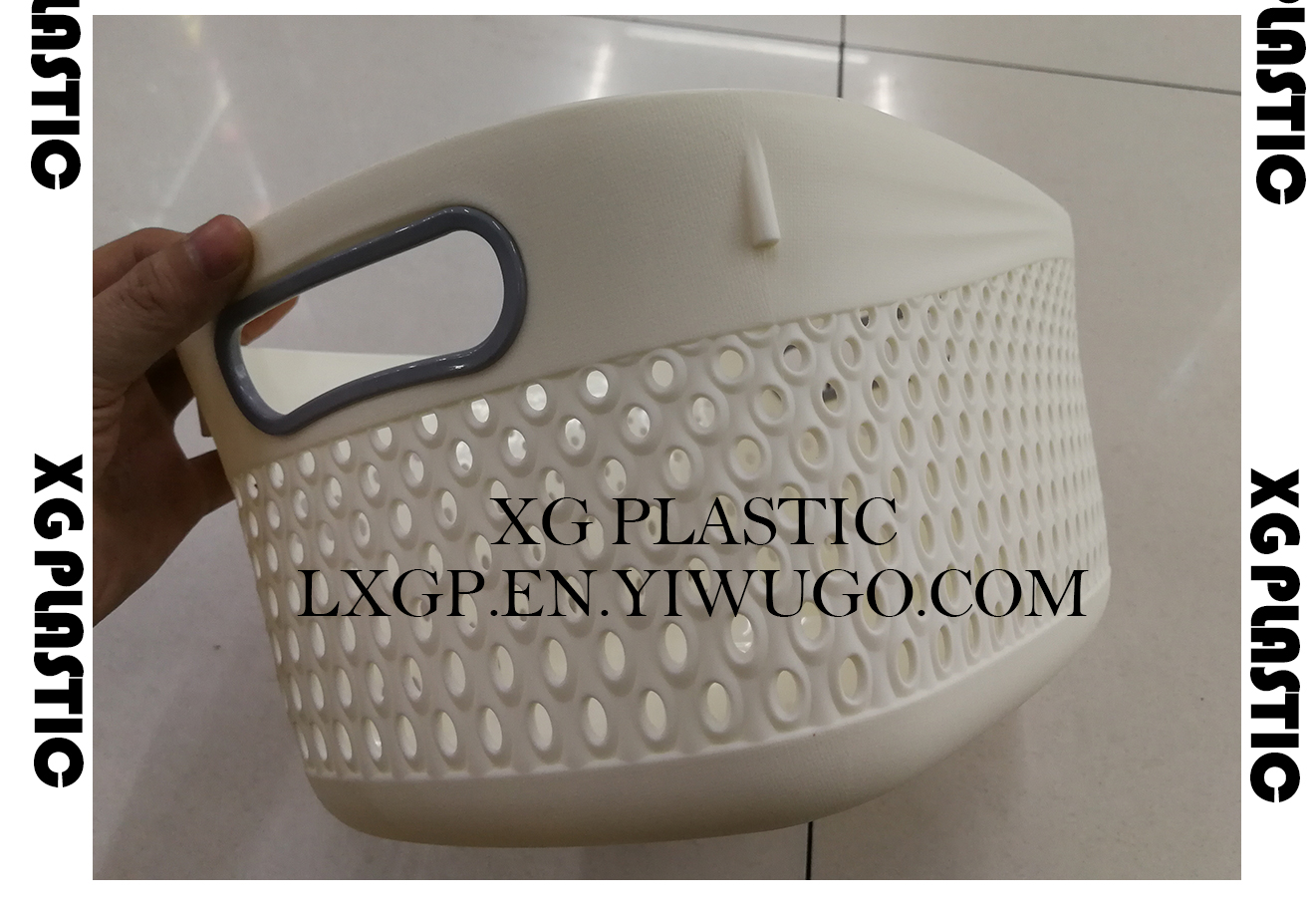 plastic basket fashion style hollow design storage basket sundries organizer with handle quality laundry baskets plastic basket fashion style hollow design storage basket sundries organizer with handle quality laundry baskets