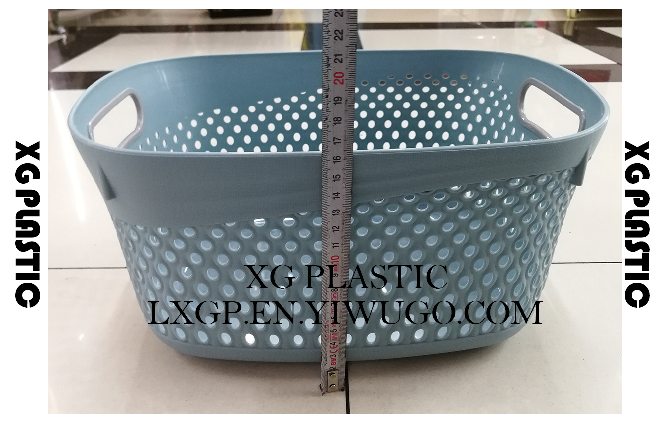 plastic basket fashion style hollow design storage basket sundries organizer with handle quality laundry baskets plastic basket fashion style hollow design storage basket sundries organizer with handle quality laundry baskets