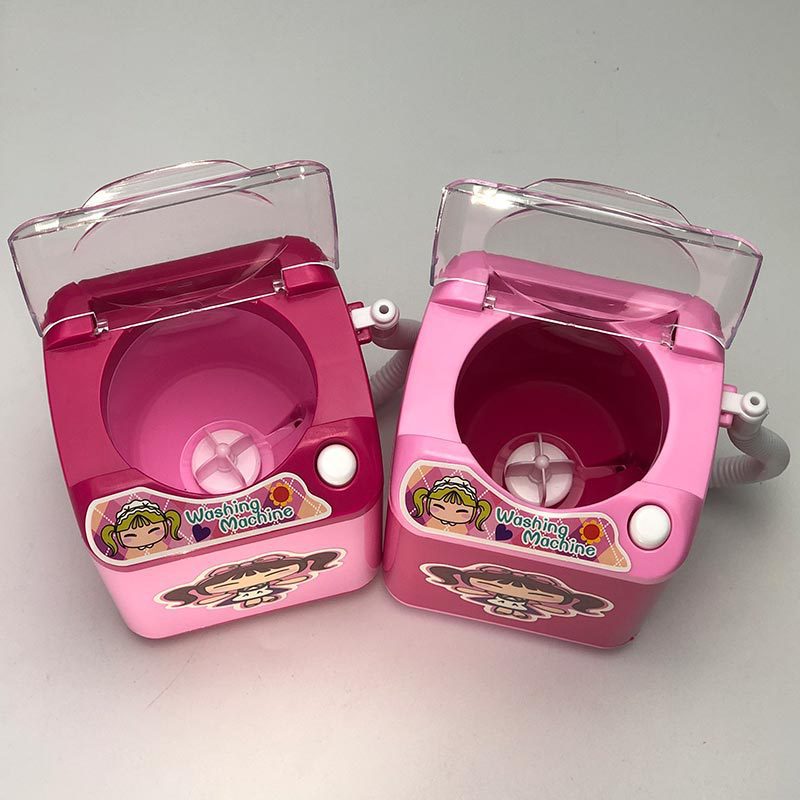 border s have the mini washing machine simulation powder puff toy electric children trill hot style product makeup brush