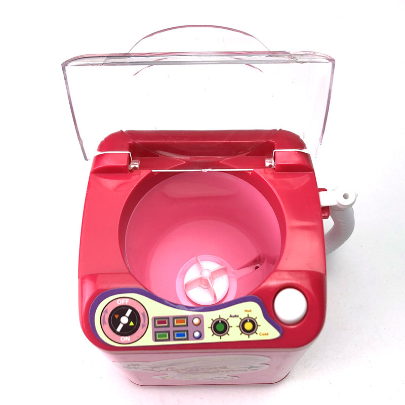 border s have the mini washing machine simulation powder puff toy electric children trill hot style product makeup brush border s have the mini washing machine simulation powder puff toy electric children trill hot style product makeup brush