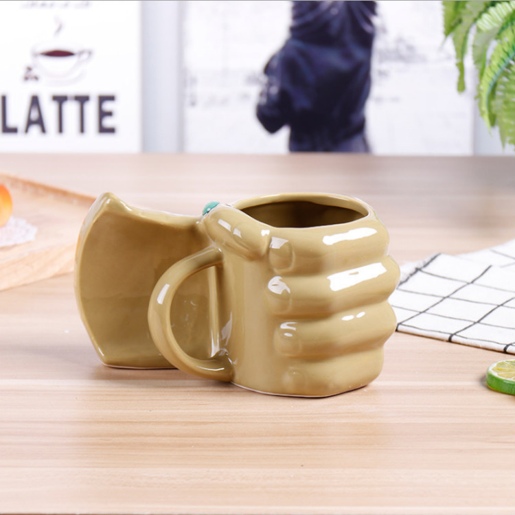 Individual Porcelain Mug Avengers 3D Thanos Unlimited Gloves Cup Five Colors Stick-on Crystals Large Capacity Drinking Cup Individual Porcelain Mug Avengers 3D Thanos Unlimited Gloves Cup Five Colors Stick-on Crystals Large Capacity Drinking Cup
