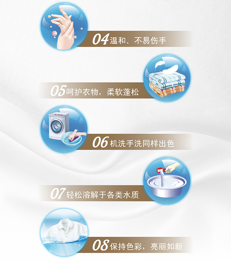 Jiajiayi Clean Lavender Flavor Washing Powder 5kg * 1 Bag Jiajiayi Clean Lavender Flavor Washing Powder 5kg * 1 Bag