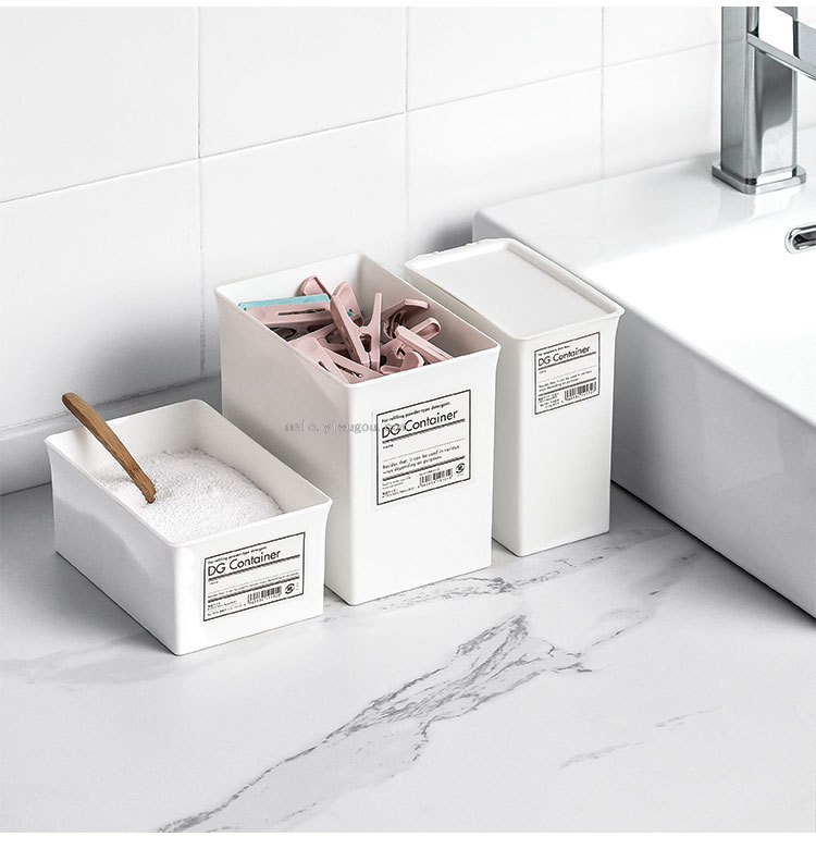 Washing Powder Storage Box, Storage Bucket with Lid, Special Storage Tank (Large Size) Washing Powder Storage Box, Storage Bucket with Lid, Special Storage Tank (Large Size)