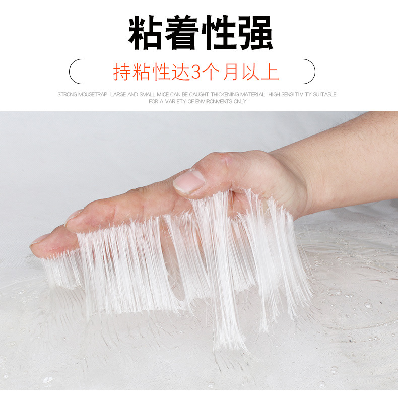 Deratization Magic Carpet Mouse Sticker Mouse Trap Sticker Household Kitchen Transparent Sticky Mouse Tape Rat Trap Mouse Trapping Glue Wholesale