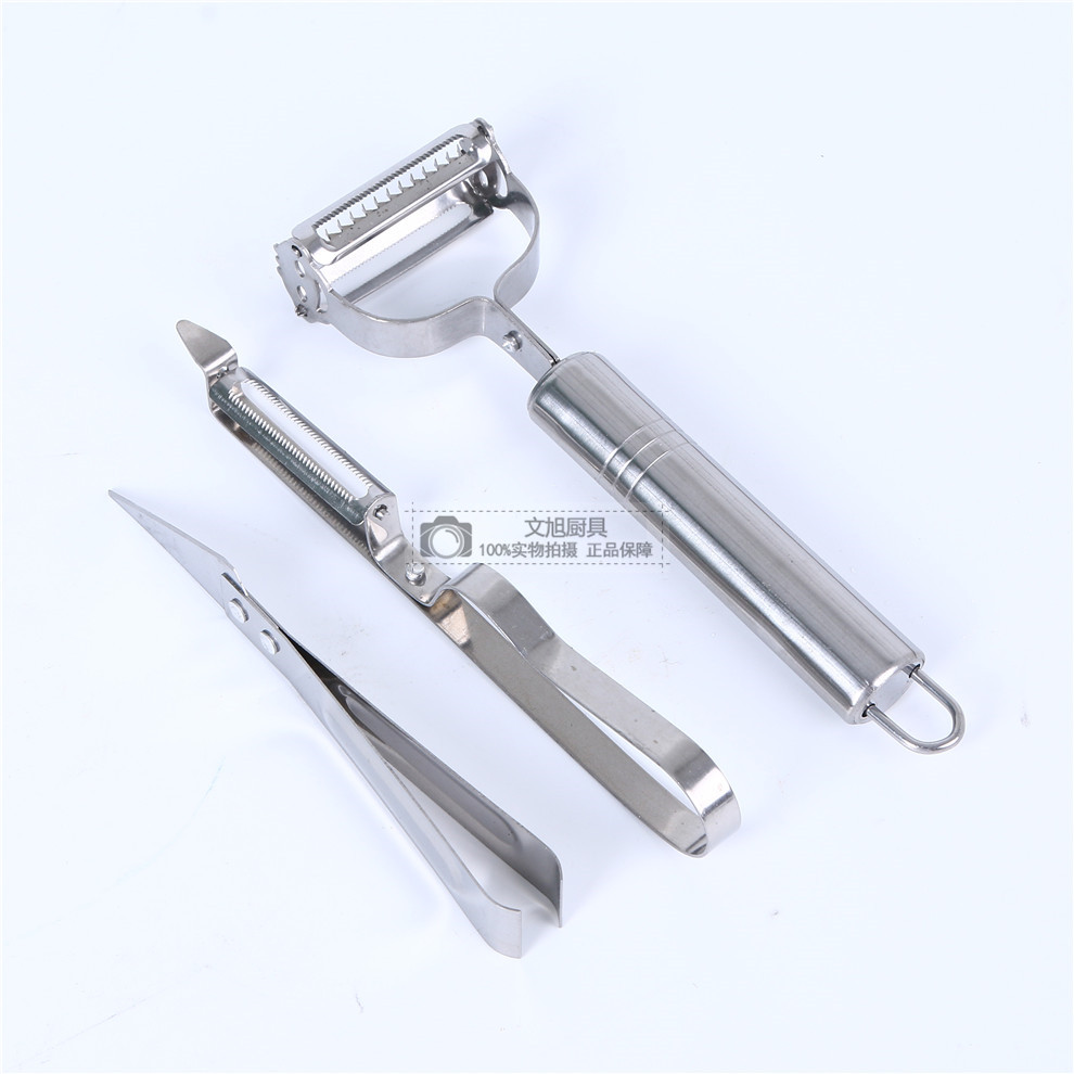 Stainless Steel Peeler Multi-Purpose Plane Grater Fruit Knife Potato Peeling Kitchen Tools