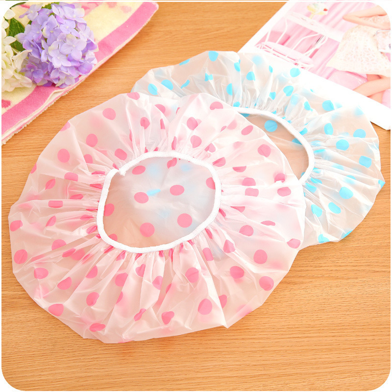 Full-color thickened waterproof bath cap adult wash bath cap Kitchen fume hood shower cap individually packaged