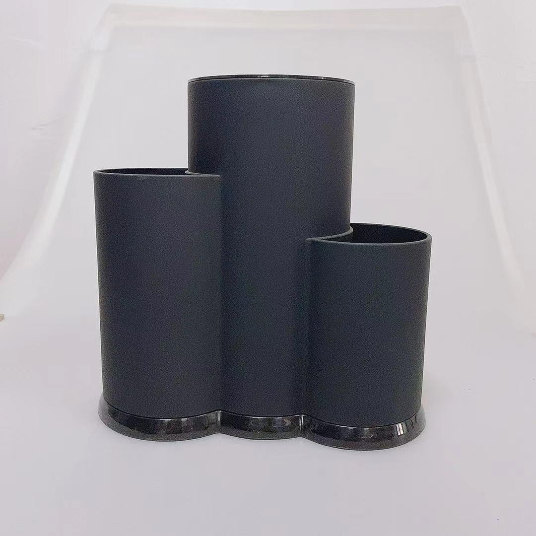 Kitchen Knife Storage Rack Kitchen Knife Storage Rack Wave Pattern Lid Draining Knife Holder Kitchen Knife Storage Rack Kitchen Knife Storage Rack Wave Pattern Lid Draining Knife Holder