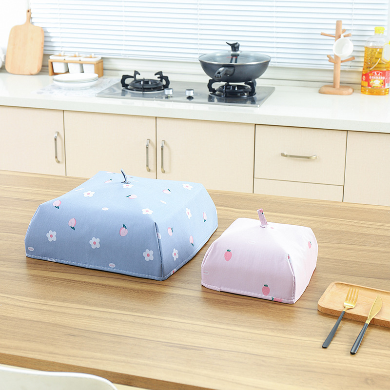 F364 Home Food Insulated Vegetable Cover Kitchen Food Dustproof Cover New Aluminum Foil Dish Large Food Cozy