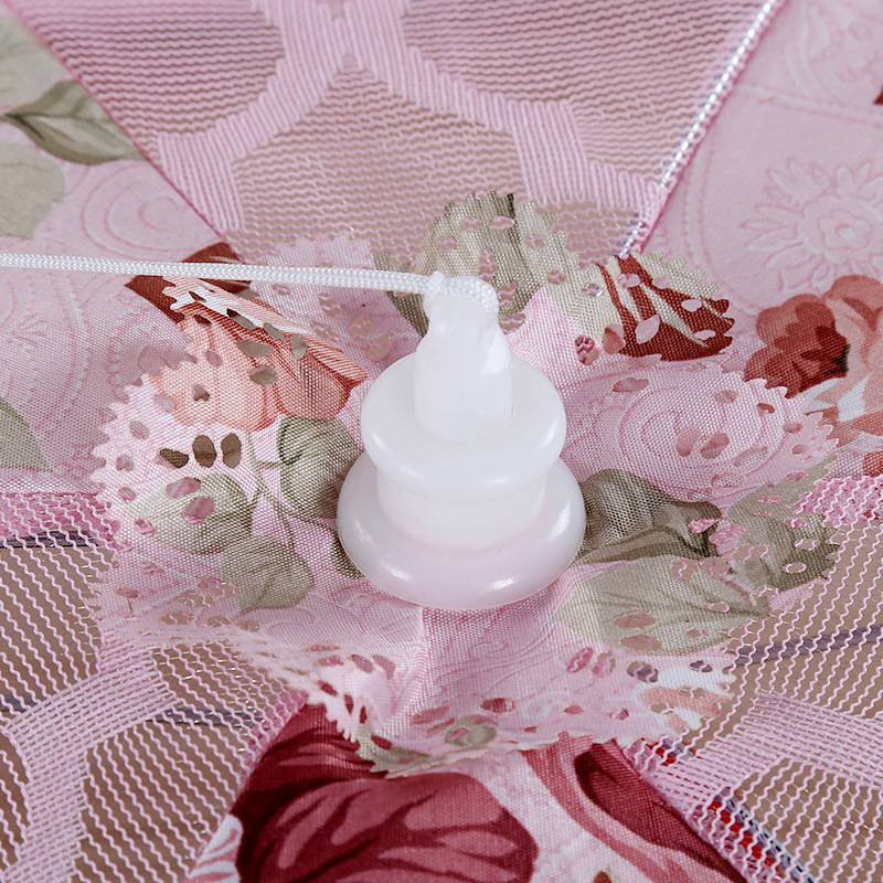 Natural Home 2019 Hot 20-Inch Lace Folding Vegetable Cover Dining Table Fly-Proof Food Cover Dust Cover Factory Wholesale
