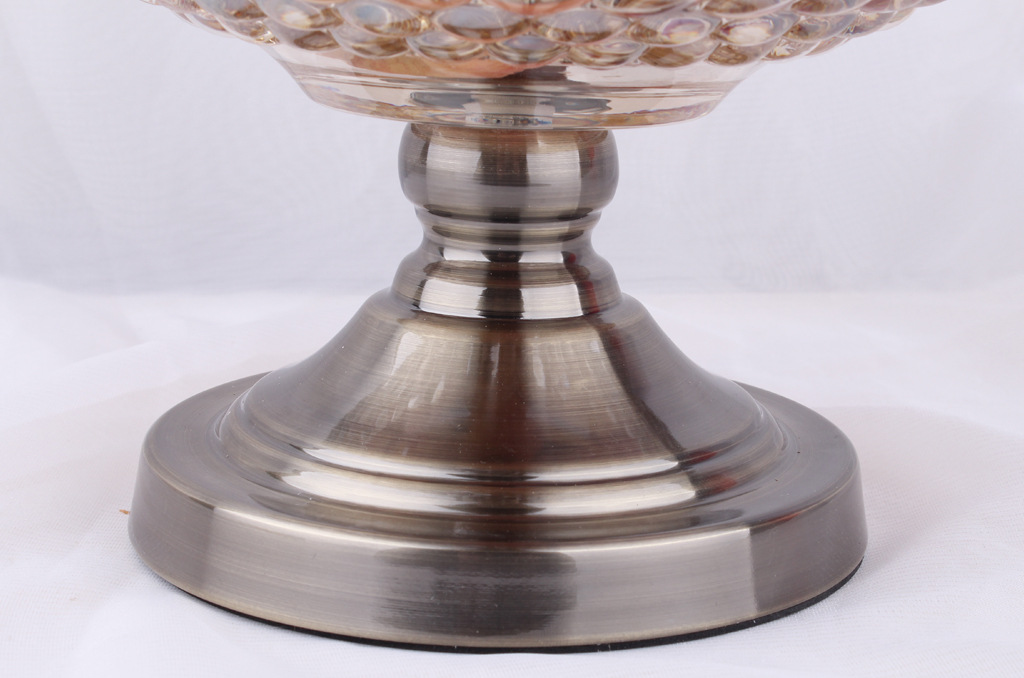 European Fruit Plate Creative Luxury High-Grade Glass Living Room Decoration Gift Utensils Coffee Table Home Practical Decoration