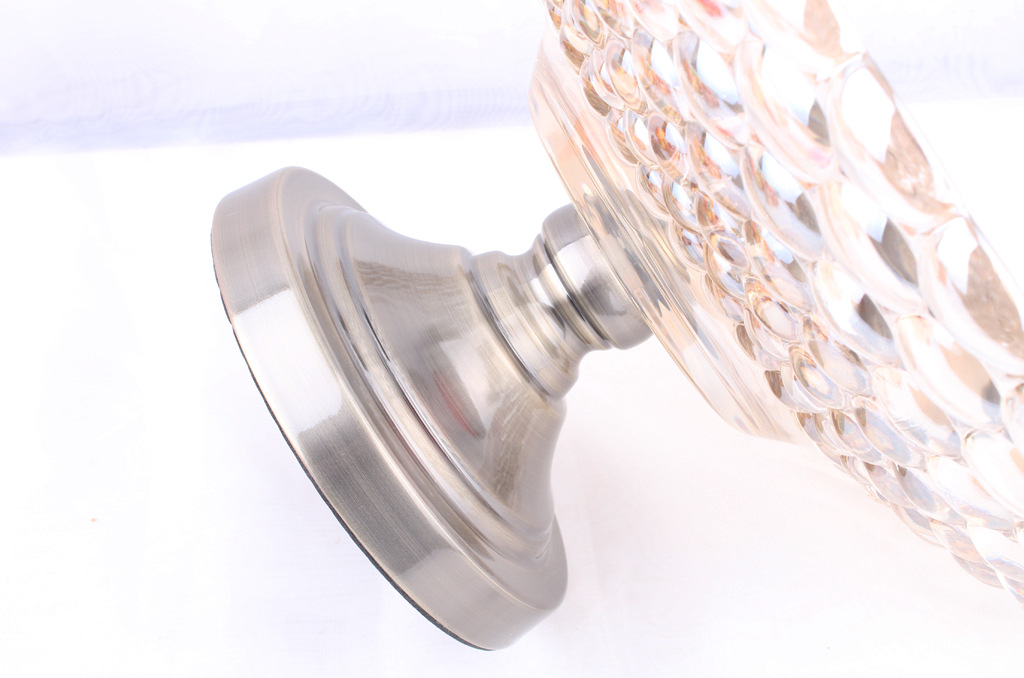 European Fruit Plate Creative Luxury High-Grade Glass Living Room Decoration Gift Utensils Coffee Table Home Practical Decoration
