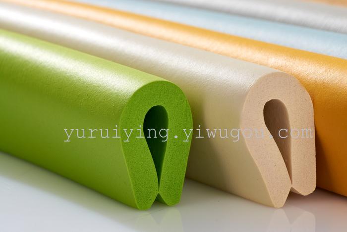 Bar type U thickened corner collision angle play-pens table corner protective sleeve