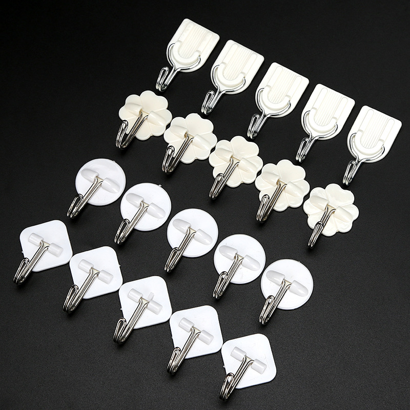 Top quality small size Cartoon plastic hook strong stick hook single bulk