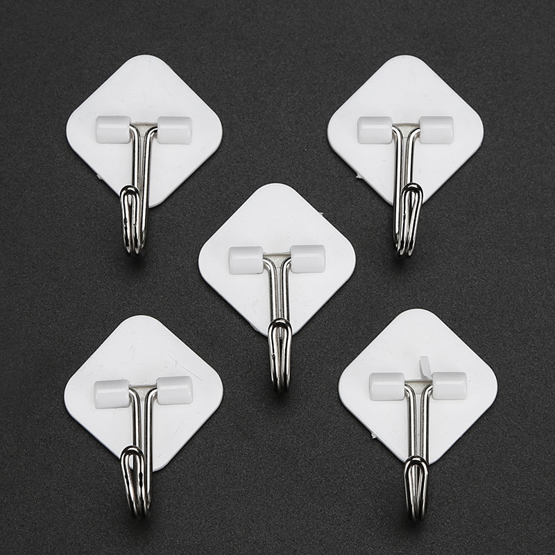 Top quality small size Cartoon plastic hook strong stick hook single bulk