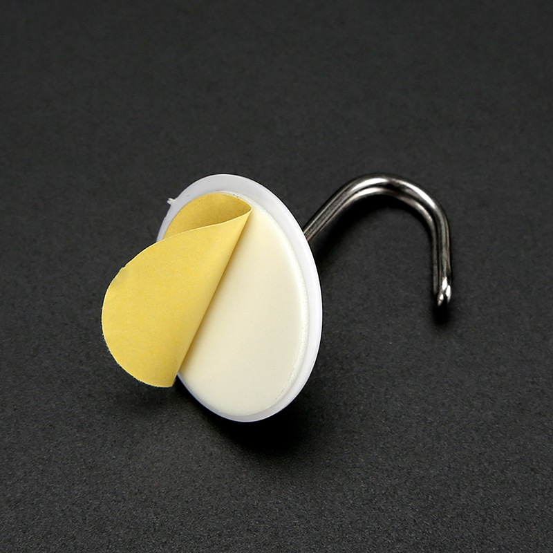 Top quality small size Cartoon plastic hook strong stick hook single bulk