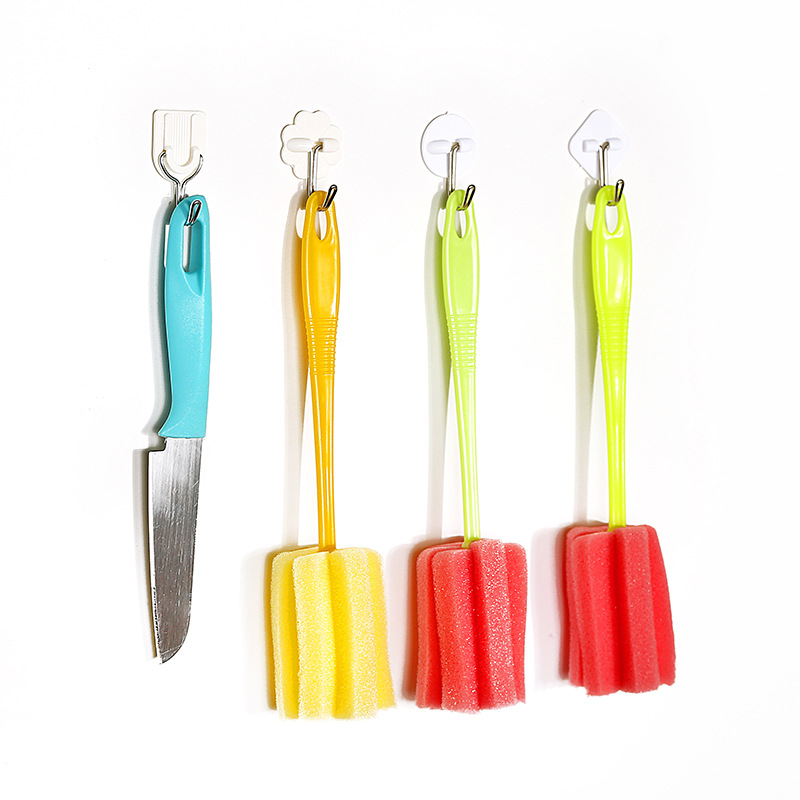 Top quality small size Cartoon plastic hook strong stick hook single bulk