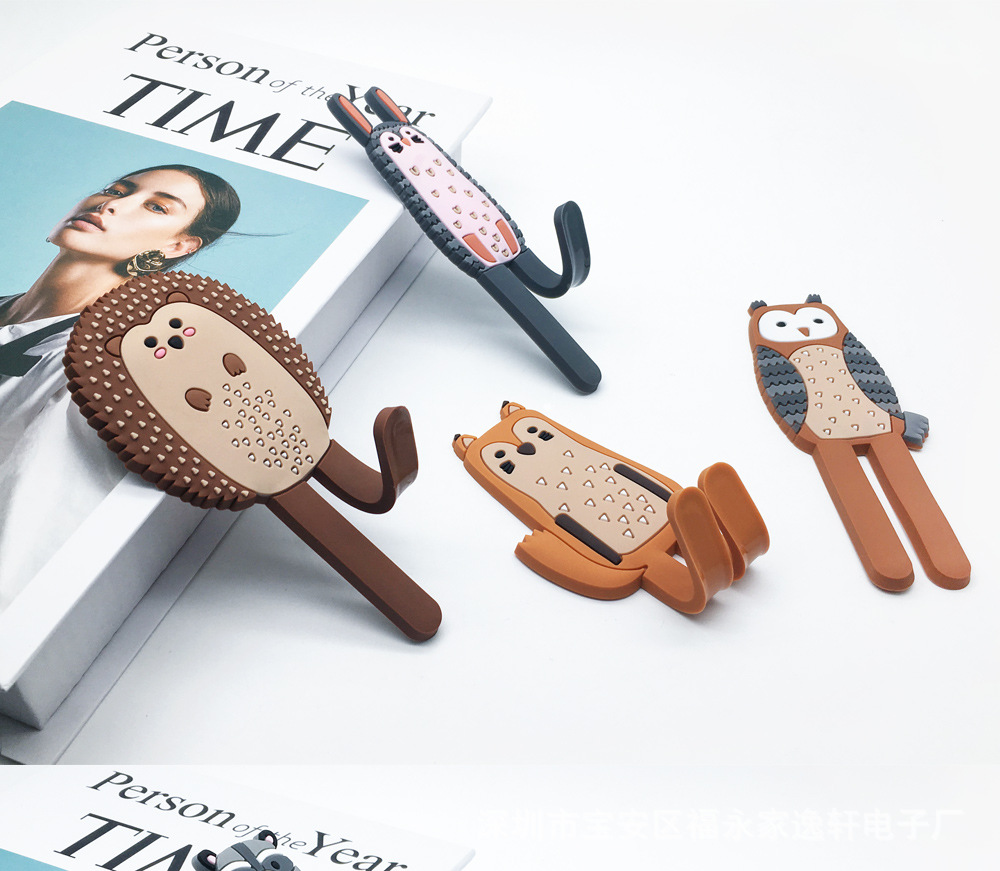 Nordic animal magnetic refrigerator stick hook Japanese system hook