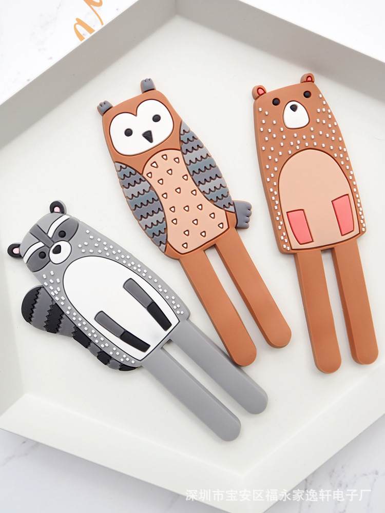 Nordic animal magnetic refrigerator stick hook Japanese system hook