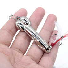 13G10cm Luya Bait Propeller Tractor Hard Bait Floating Pencil Lure Bait VIB Blood Groove Hook