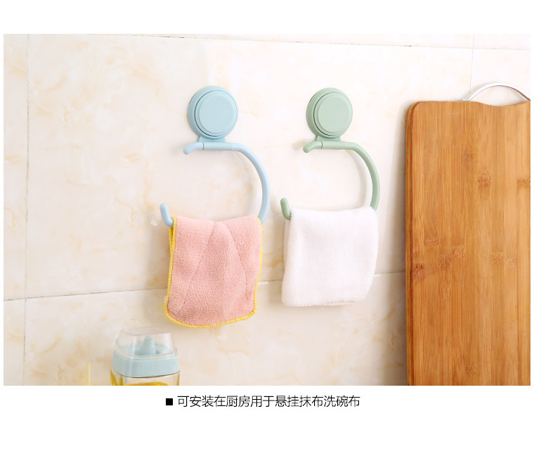 kitchen and bathroom hook without trace and nail hook bathroom sucker wall hanging towel rack paper holder chuck hook