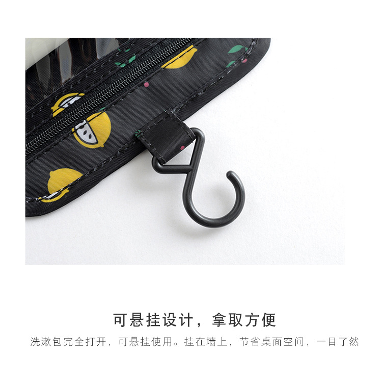 hotselling travel large capacity waterproof makeup bag multifunctional portable storage bag hook wash gargle bag whole