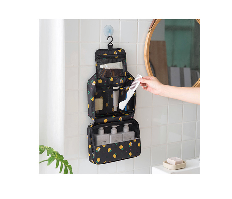 hotselling travel large capacity waterproof makeup bag multifunctional portable storage bag hook wash gargle bag whole