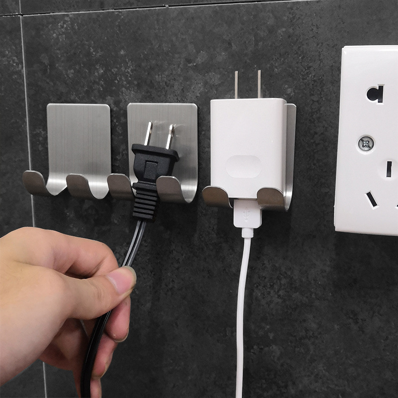The multi - function stainless steel plug-in hooks of section 304 doesn The cross border stainless steel scraper hook