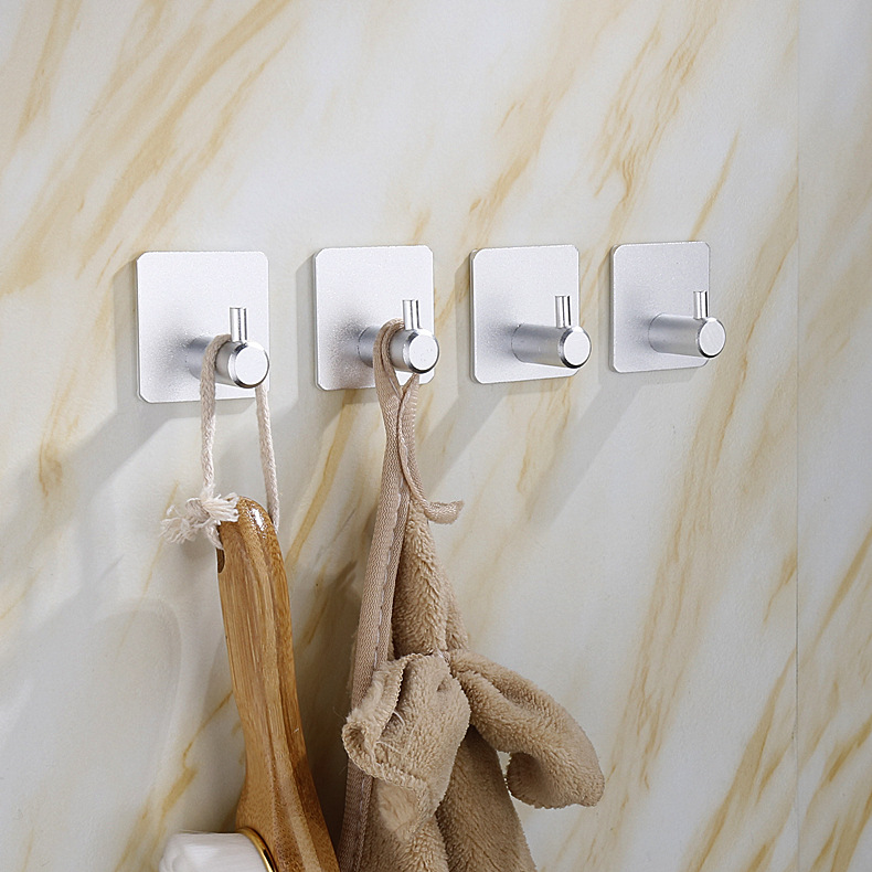 steel hook strong stick hook feel after the coat hooks hardware hook with hole without nail coat hook cross border