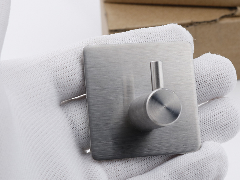 steel hook strong stick hook feel after the coat hooks hardware hook with hole without nail coat hook cross border