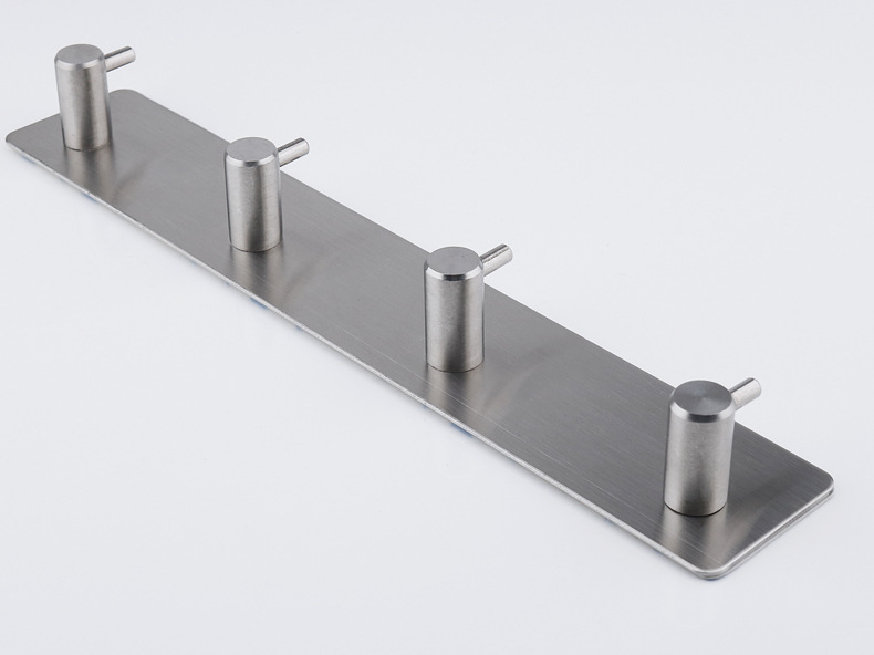steel hook strong stick hook feel after the coat hooks hardware hook with hole without nail coat hook cross border