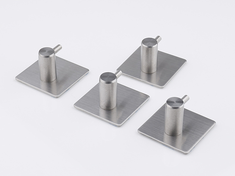 steel hook strong stick hook feel after the coat hooks hardware hook with hole without nail coat hook cross border