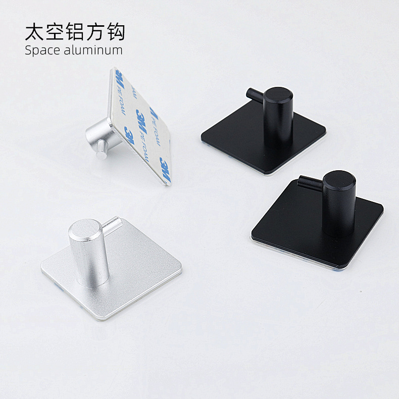 steel hook strong stick hook feel after the coat hooks hardware hook with hole without nail coat hook cross border