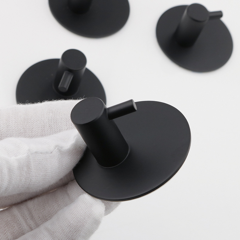 steel hook strong stick hook feel after the coat hooks hardware hook with hole without nail coat hook cross border