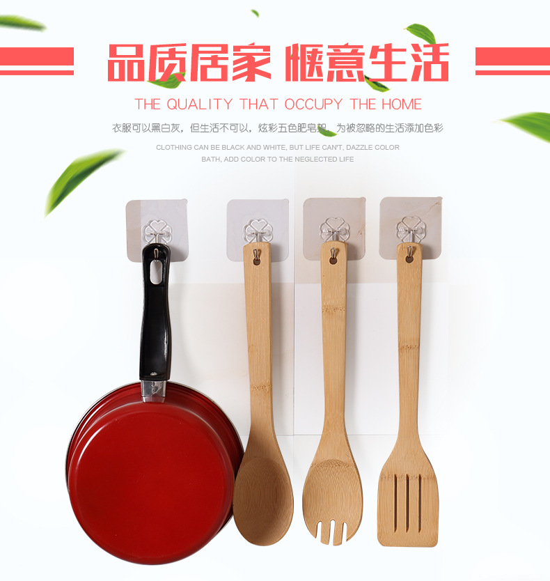Transparent non-mark hook wholesale power hook non-nail hook manufacturers