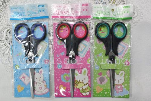 Factory direct KAIBO KB601 Duck brand rubber stainless steel scissors 