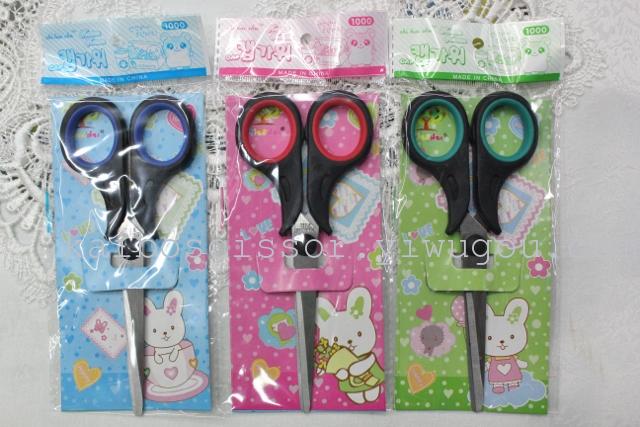 Factory direct KAIBO KB601 Duck brand rubber stainless steel scissors 