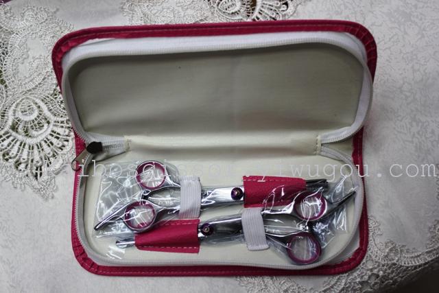 Kaibo factory all steel hair scissors, stainless steel scissors cutting scissors KB766 plastic suction gift box Kaibo factory all steel hair scissors, stainless steel scissors cutting scissors KB766 plastic suction gift box