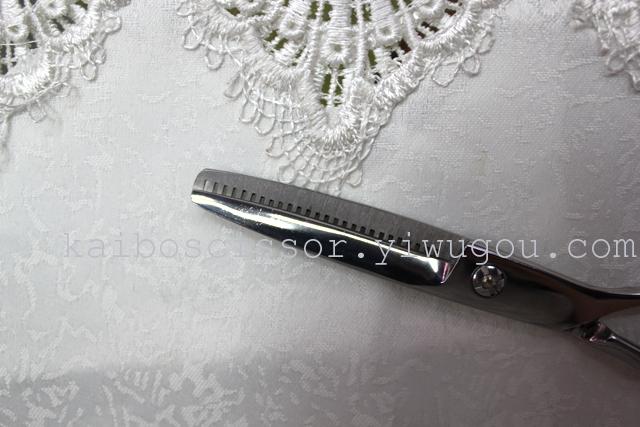 Kaibo factory all steel hair scissors, stainless steel scissors cutting scissors KB766 plastic suction gift box Kaibo factory all steel hair scissors, stainless steel scissors cutting scissors KB766 plastic suction gift box