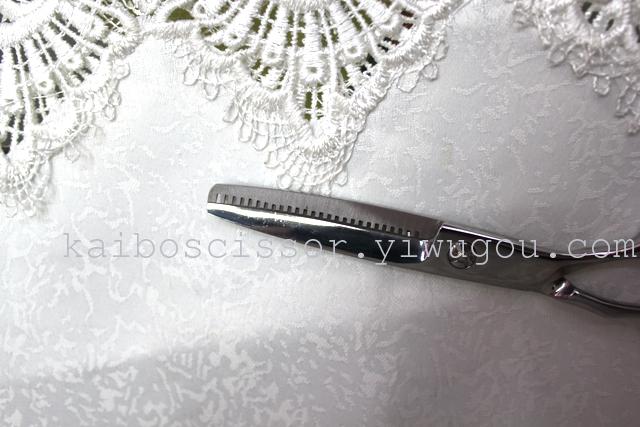 Kaibo factory all steel hair scissors, stainless steel scissors cutting scissors KB766 plastic suction gift box Kaibo factory all steel hair scissors, stainless steel scissors cutting scissors KB766 plastic suction gift box
