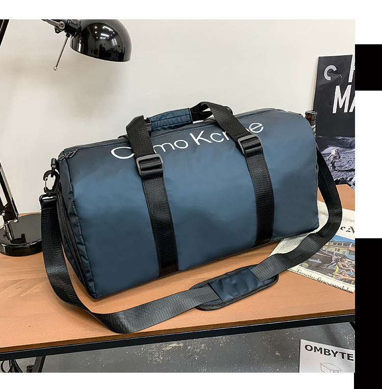 Cross-Border Sports Gym Bag Large Capacity Short-Distance Luggage Bag Sports Yoga Bag Luggage Storage Bag Customizable Cross-Border Sports Gym Bag Large Capacity Short-Distance Luggage Bag Sports Yoga Bag Luggage Storage Bag Customizable